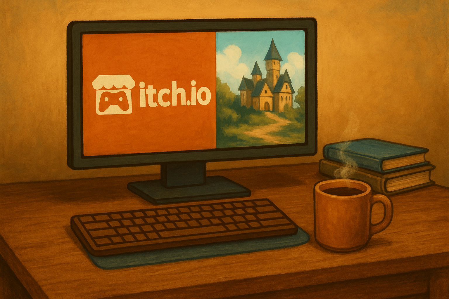 Automatically deploying EbitEngine games to itch.io